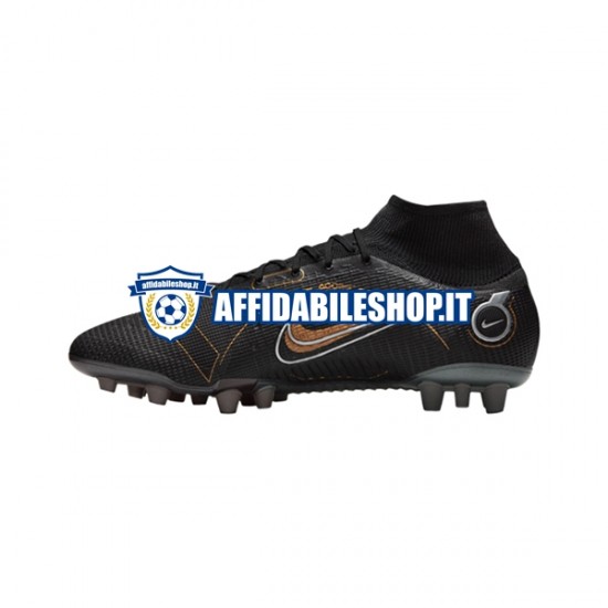 Nero Nike Mercurial Superfly VIII Shadow Elite AG Scarpe calcio