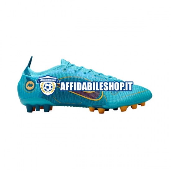 Arancia Blu Nike Mercurial Vapor XIV Blueprint Elite AG Scarpe calcio