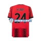 Maglia AC Milan Simon Kjaer 24 2023-2024 Uomo Manica Corta, Gara Home