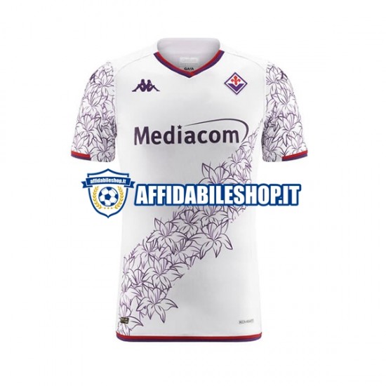 Maglia ACF Fiorentina 2023-2024 Uomo Manica Corta, Gara Away