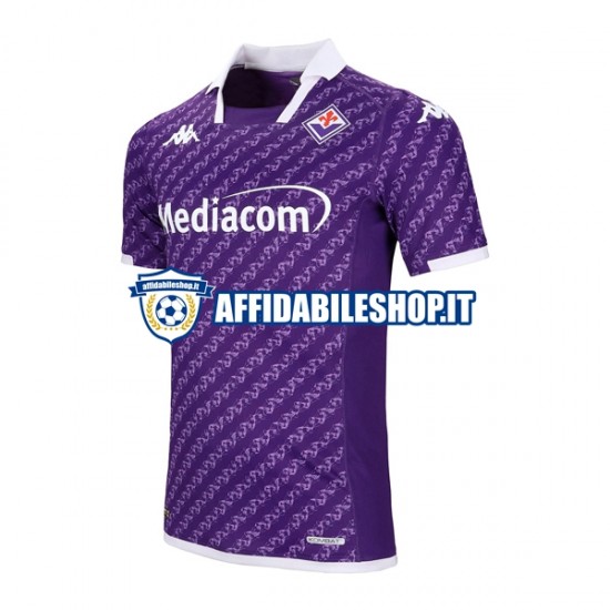 Maglia ACF Fiorentina 2023-2024 Uomo Manica Corta, Gara Home