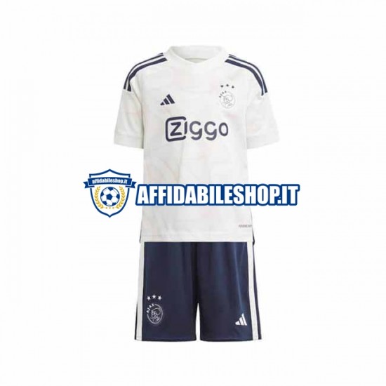 Maglia AFC Ajax 2023-2024 Bambino 3-13 anni Manica Corta, Gara Away