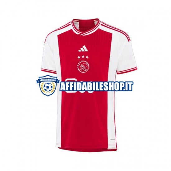 Maglia AFC Ajax 2023-2024 Uomo Manica Corta, Gara Home