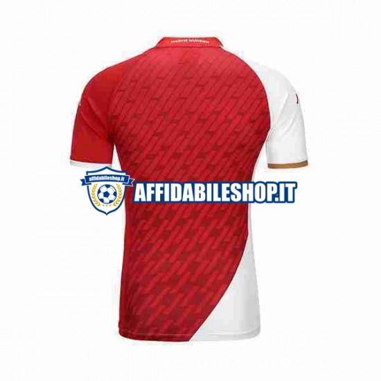 Maglia AS Monaco 2023-2024 Uomo Manica Corta, Gara Home