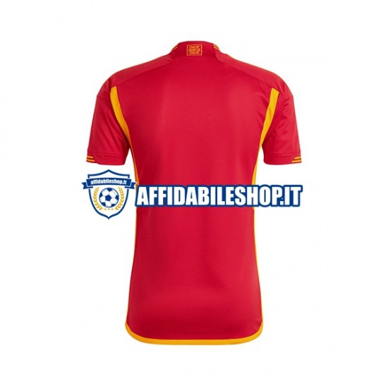 Maglia AS Roma 2023-2024 Uomo Manica Corta, Gara Home