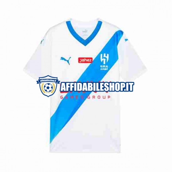 Maglia Al Hilal 2023-2024 Uomo Manica Corta, Gara Away