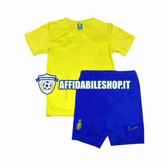 Maglia Al-Nassr 2023-2024 Bambino 3-13 anni Manica Corta, Gara Home