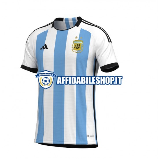 Maglia Argentina World Cup 2022 Uomo Manica Corta, Gara Home