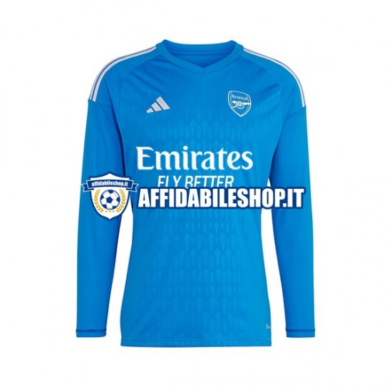 Maglia Arsenal Portiere 2023-2024 Uomo Manica Lunga, Gara Away