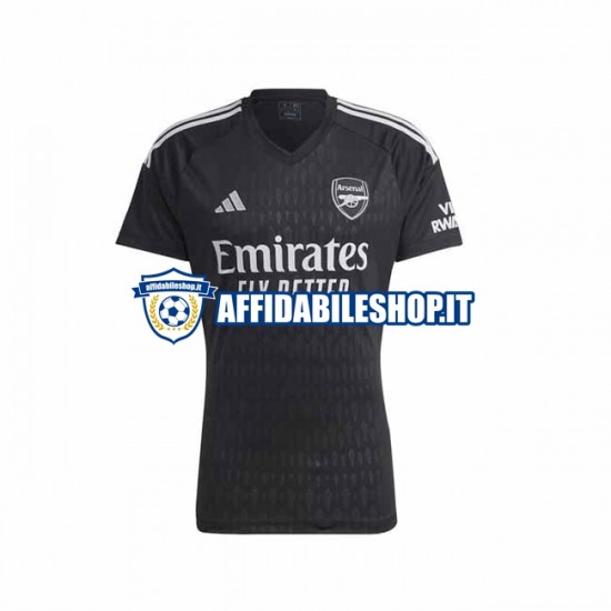 Maglia Arsenal Portiere 2023-2024 Uomo Manica Corta, Gara Home