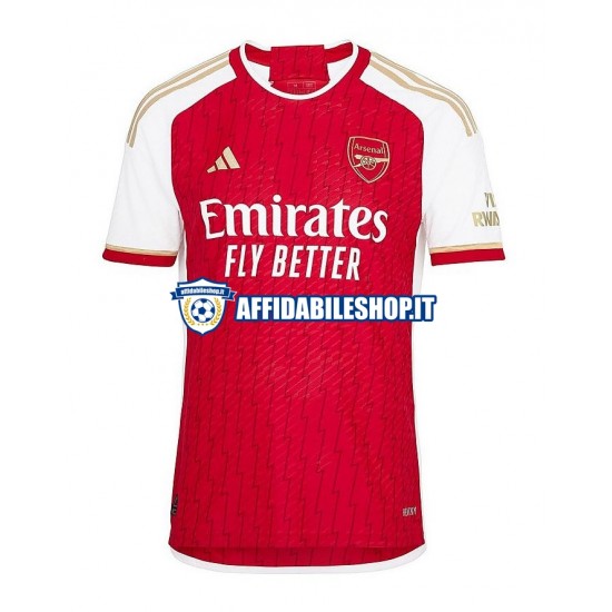 Maglia Arsenal Martin Odegaard 8 2023-2024 Bambino 3-13 anni Manica Corta, Gara Home