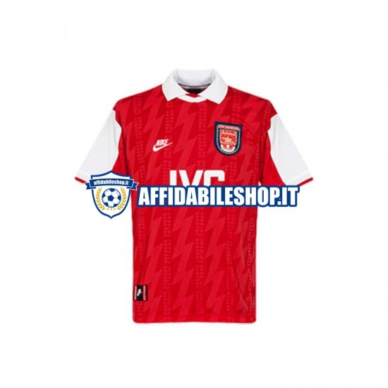 Maglia Arsenal Retro 1994 Uomo Manica Corta, Gara Home