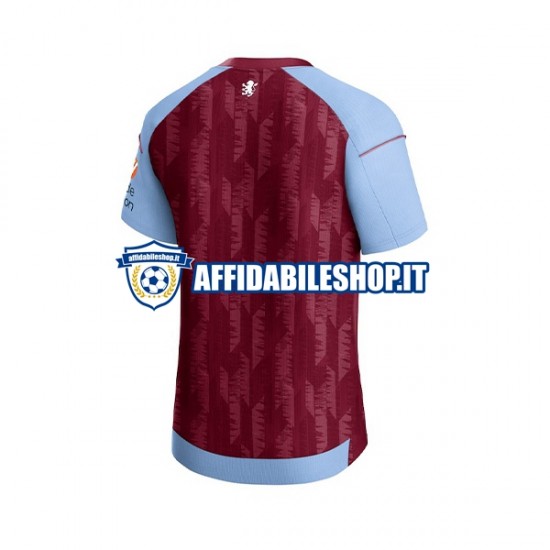 Maglia Aston Villa 2023-2024 Uomo Manica Corta, Gara Home