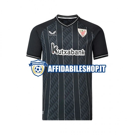 Maglia Athletic Bilbao Portiere 2023-2024 Uomo Manica Corta, Gara Home