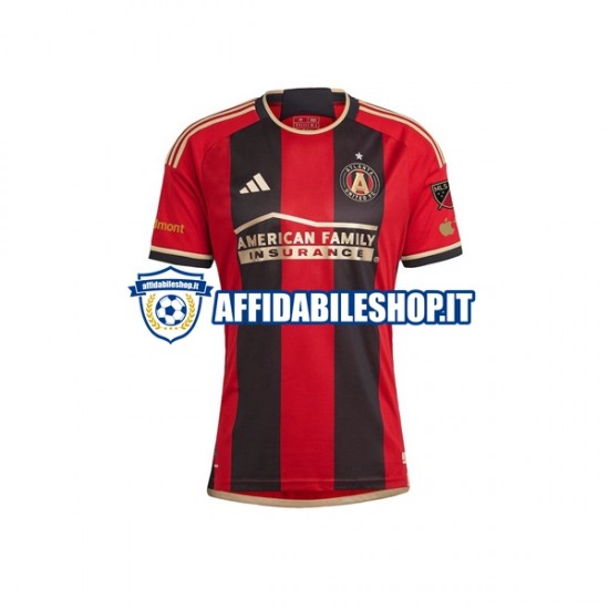 Maglia Atlanta United 2023-2024 Uomo Manica Corta, Gara Home