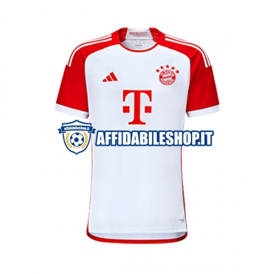 Maglia FC Bayern München Alphonso Davies 19 2023-2024 Uomo Manica Corta, Gara Home