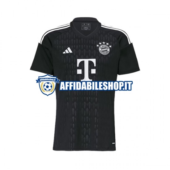 Maglia FC Bayern München Portiere 2023-2024 Uomo Manica Corta, Gara Home