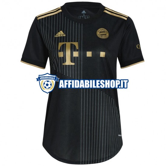 Maglia FC Bayern München 2021-2022 Donna Manica Corta, Gara Away