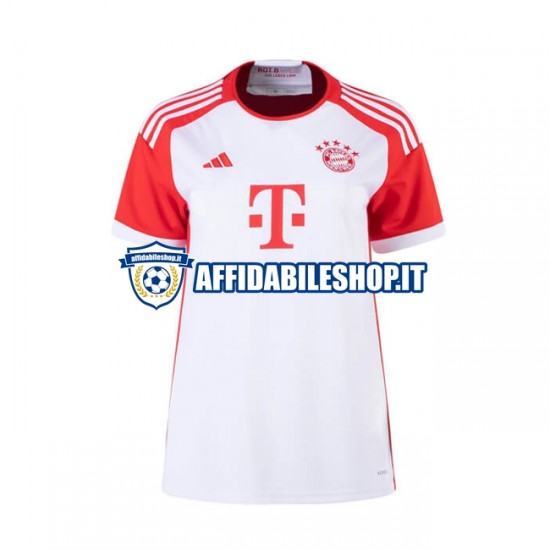 Maglia FC Bayern München 2023-2024 Donna Manica Corta, Gara Home