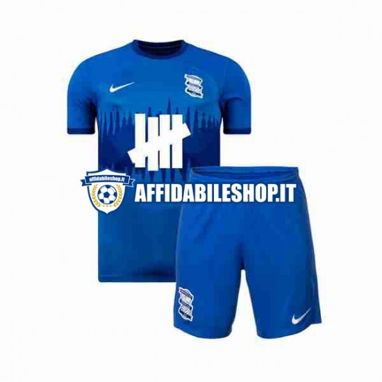 Maglia Birmingham City 2023-2024 Bambino 3-13 anni Manica Corta, Gara Home