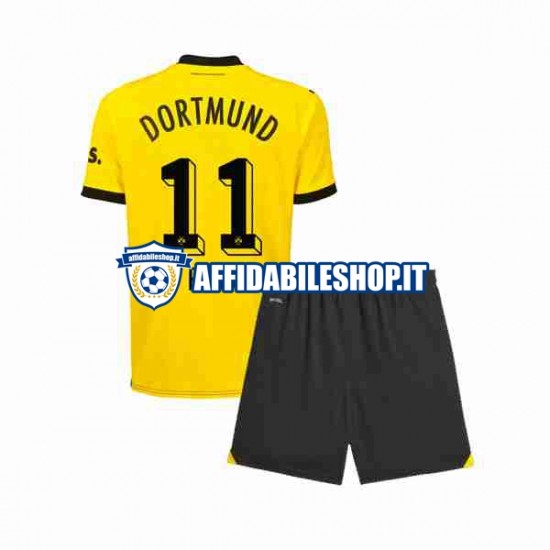 Maglia Borussia Dortmund Marco Reus 11 2023-2024 Bambino 3-13 anni Manica Corta, Gara Home