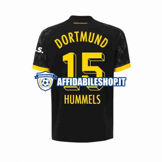 Maglia Borussia Dortmund Mats Hummels 15 2023-2024 Uomo Manica Corta, Gara Away