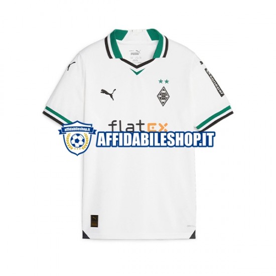 Maglia Borussia Mönchengladbach 2023-2024 Uomo Manica Corta, Gara Home