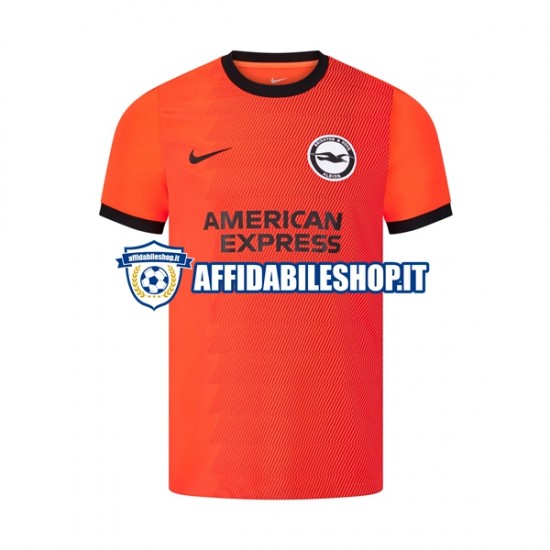 Maglia Brighton Hove Albion 2022-2023 Uomo Manica Corta, Gara Away