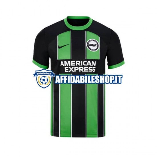 Maglia Brighton Hove Albion 2023-2024 Uomo Manica Corta, Gara Away