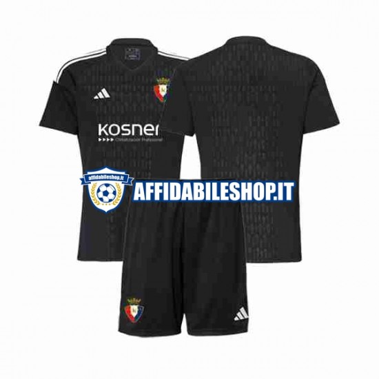 Maglia CA Osasuna Portiere 2023-2024 Bambino 3-13 anni Manica Corta, Gara Away