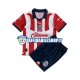 Maglia CD Guadalajara 2023-2024 Bambino 3-13 anni Manica Corta, Gara Home