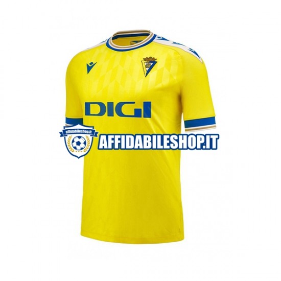 Maglia Cádiz CF 2023-2024 Uomo Manica Corta, Gara Home