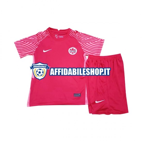 Maglia Canada World Cup 2022 Bambino 3-13 anni Manica Corta, Gara Home