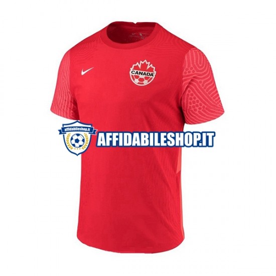 Maglia Canada World Cup 2022 Uomo Manica Corta, Gara Home