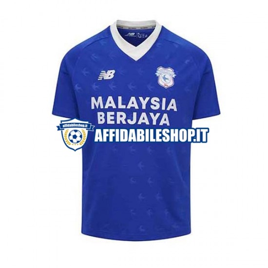 Maglia Cardiff City 2022-2023 Uomo Manica Corta, Gara Home