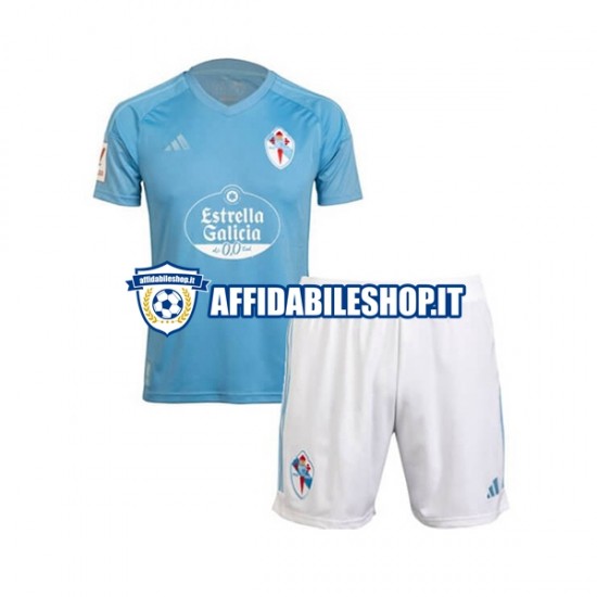 Maglia Celta de Vigo 2023-2024 Bambino 3-13 anni Manica Corta, Gara Home