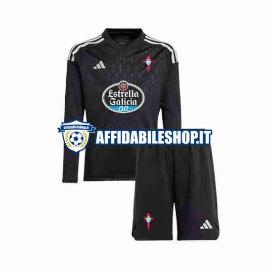 Maglia Celta de Vigo Portiere 2023-2024 Bambino 3-13 anni Manica Lunga, Gara Away