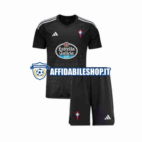 Maglia Celta de Vigo Portiere 2023-2024 Bambino 3-13 anni Manica Corta, Gara Away