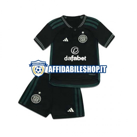 Maglia Celtic 2023-2024 Bambino 3-13 anni Manica Corta, Gara Away