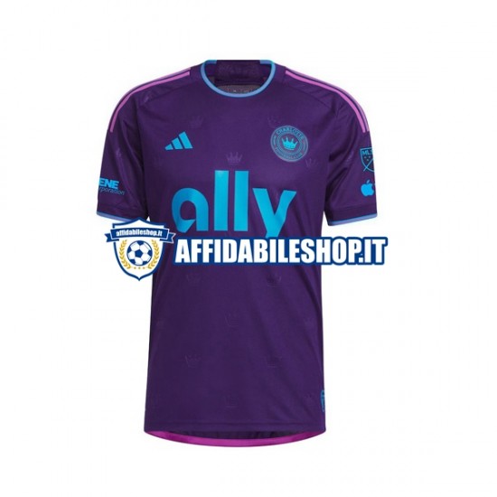 Maglia Charlotte FC 2023-2024 Uomo Manica Corta, Gara Away