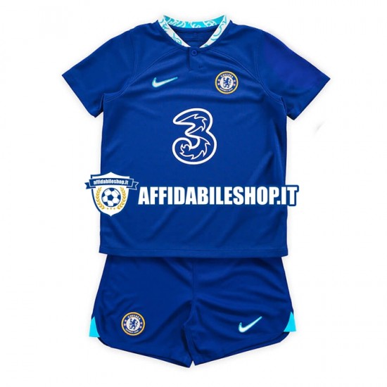 Maglia Chelsea 2022-2023 Bambino 3-13 anni Manica Corta, Gara Home