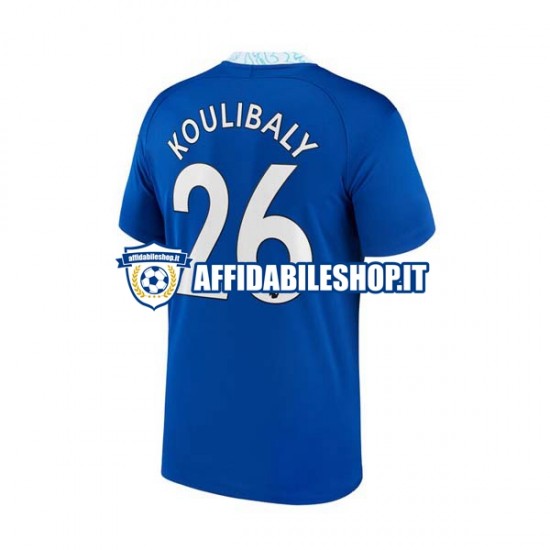 Maglia Chelsea Kalidou Koulibaly 26 2022-2023 Uomo Manica Corta, Gara Home