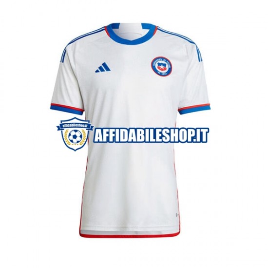 Maglia Cile 2022 Uomo Manica Corta, Gara Away