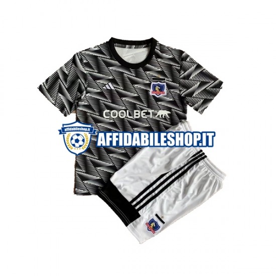 Maglia Colo-Colo 2023 Bambino 3-13 anni Manica Corta, Gara Quarto