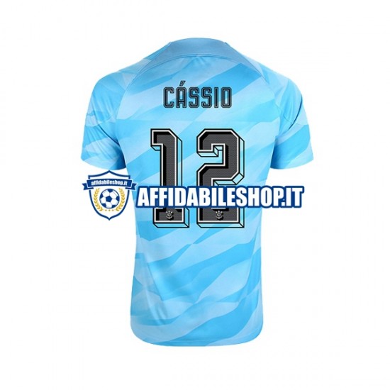 Maglia Corinthians Portiere Cassio 12 2023-2024 Uomo Manica Corta, Gara Home