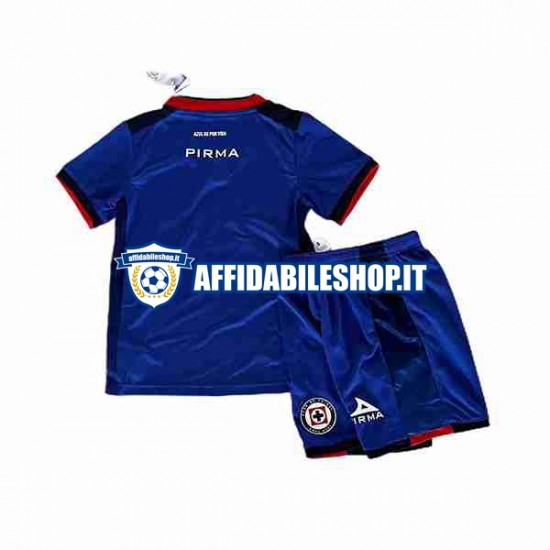 Maglia Cruz Azul 2023-2024 Bambino 3-13 anni Manica Corta, Gara Home