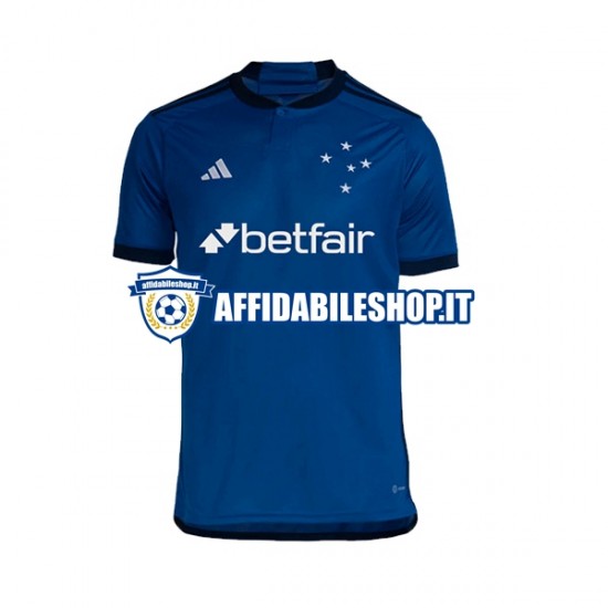 Maglia Cruzeiro 2023 Uomo Manica Corta, Gara Home