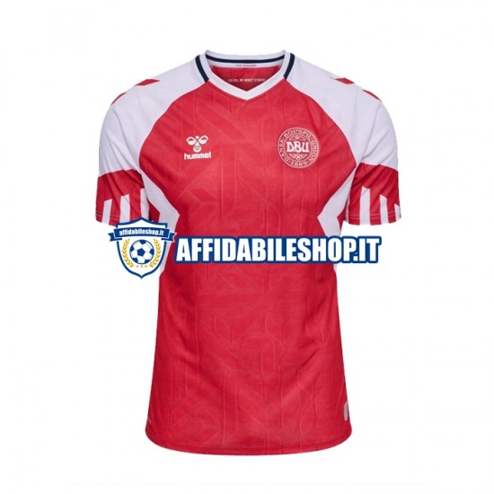 Maglia Danimarca 2023 Uomo Manica Corta, Gara Home