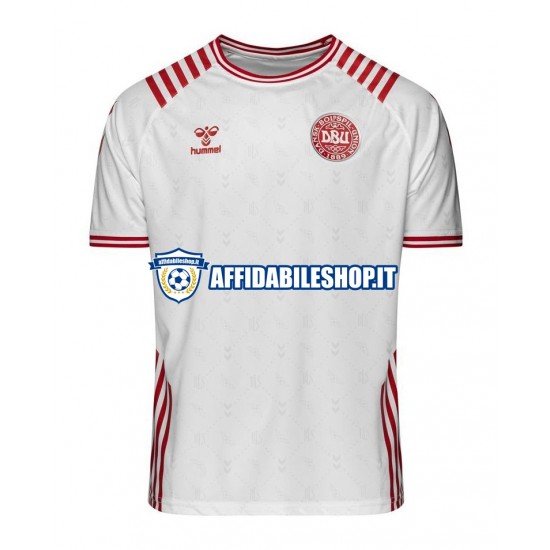 Maglia Danimarca Special World Cup 2022 Uomo Manica Corta, Gara Away