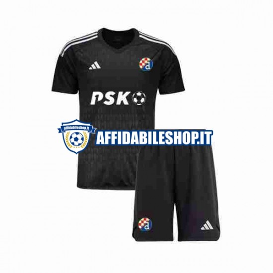 Maglia Dinamo Zagreb Portiere 2023-2024 Bambino 3-13 anni Manica Corta, Gara Away